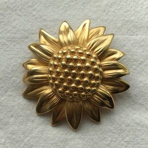 Doreen Ryan Sunflower Belt Buckle